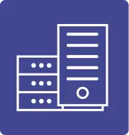 Icon showing drawers and a file
