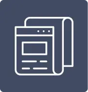 Icon showing an article