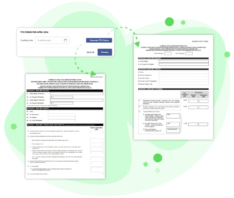 Generating tp1 forms in payrollpanda